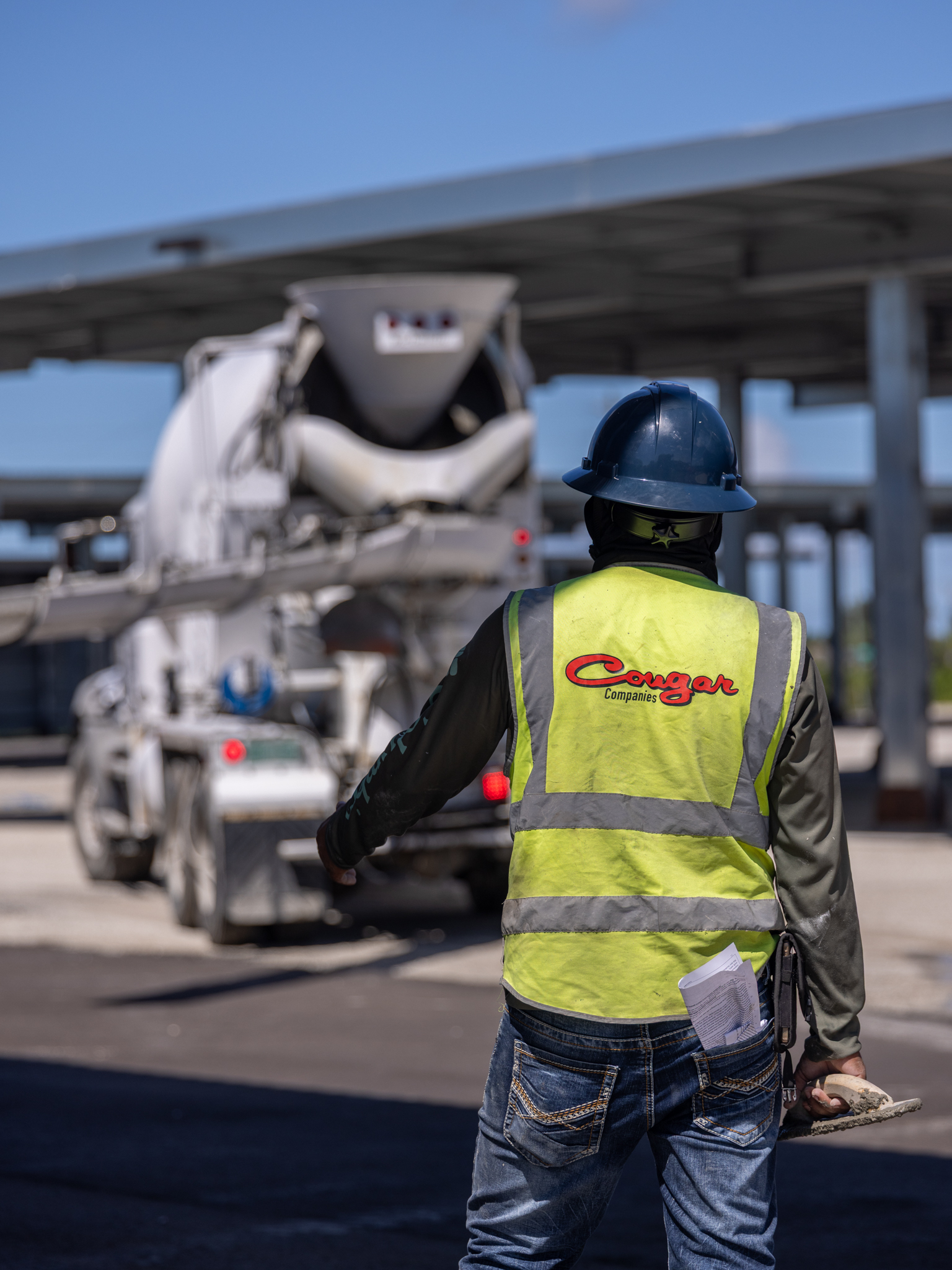 Honey Bee RV Storage — concrete construction by Cougar Companies in Southwest Florida