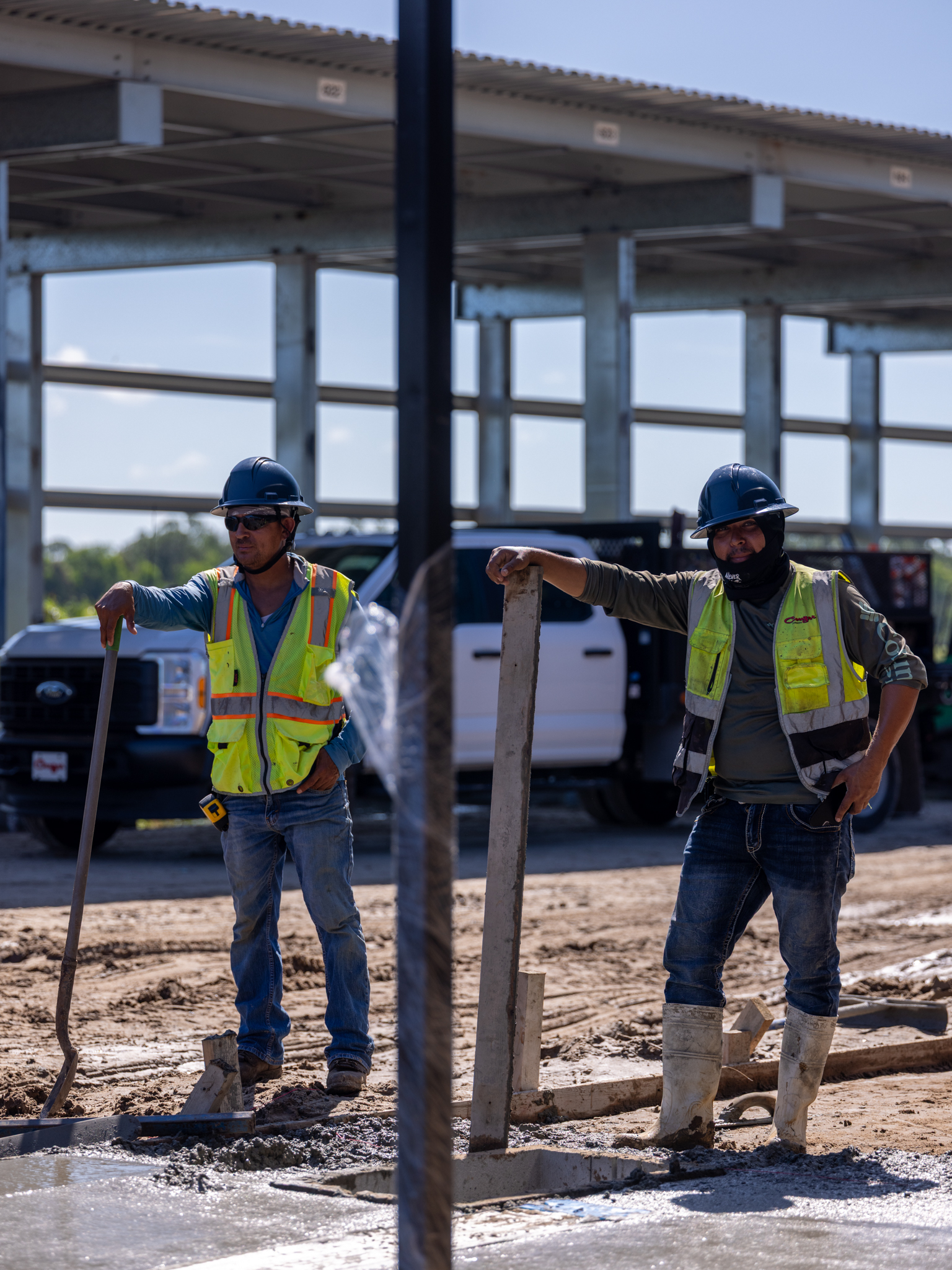 Honey Bee RV Storage — concrete construction by Cougar Companies in Southwest Florida