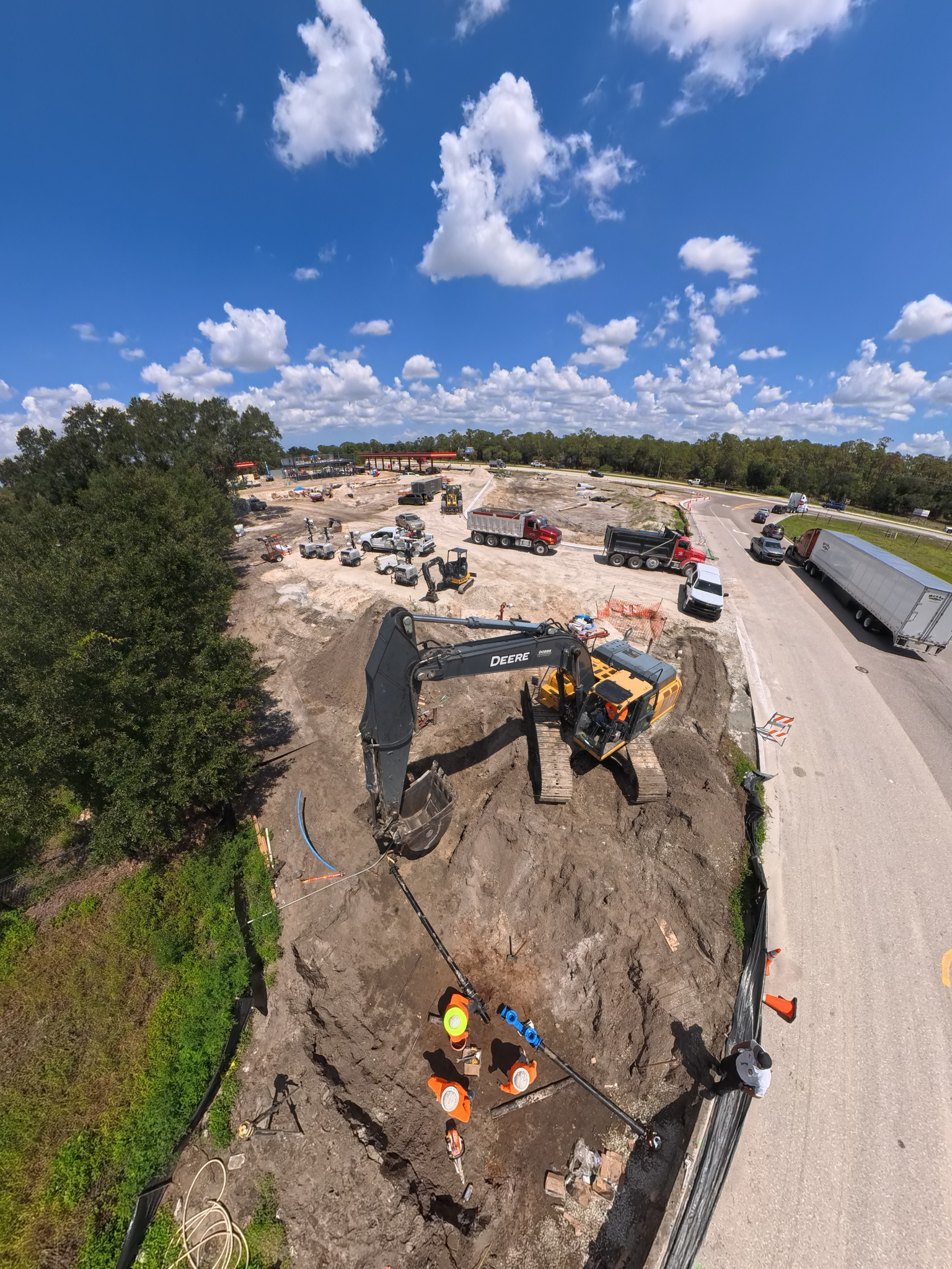 RaceTrac — excavation by Cougar Companies in Southwest Florida