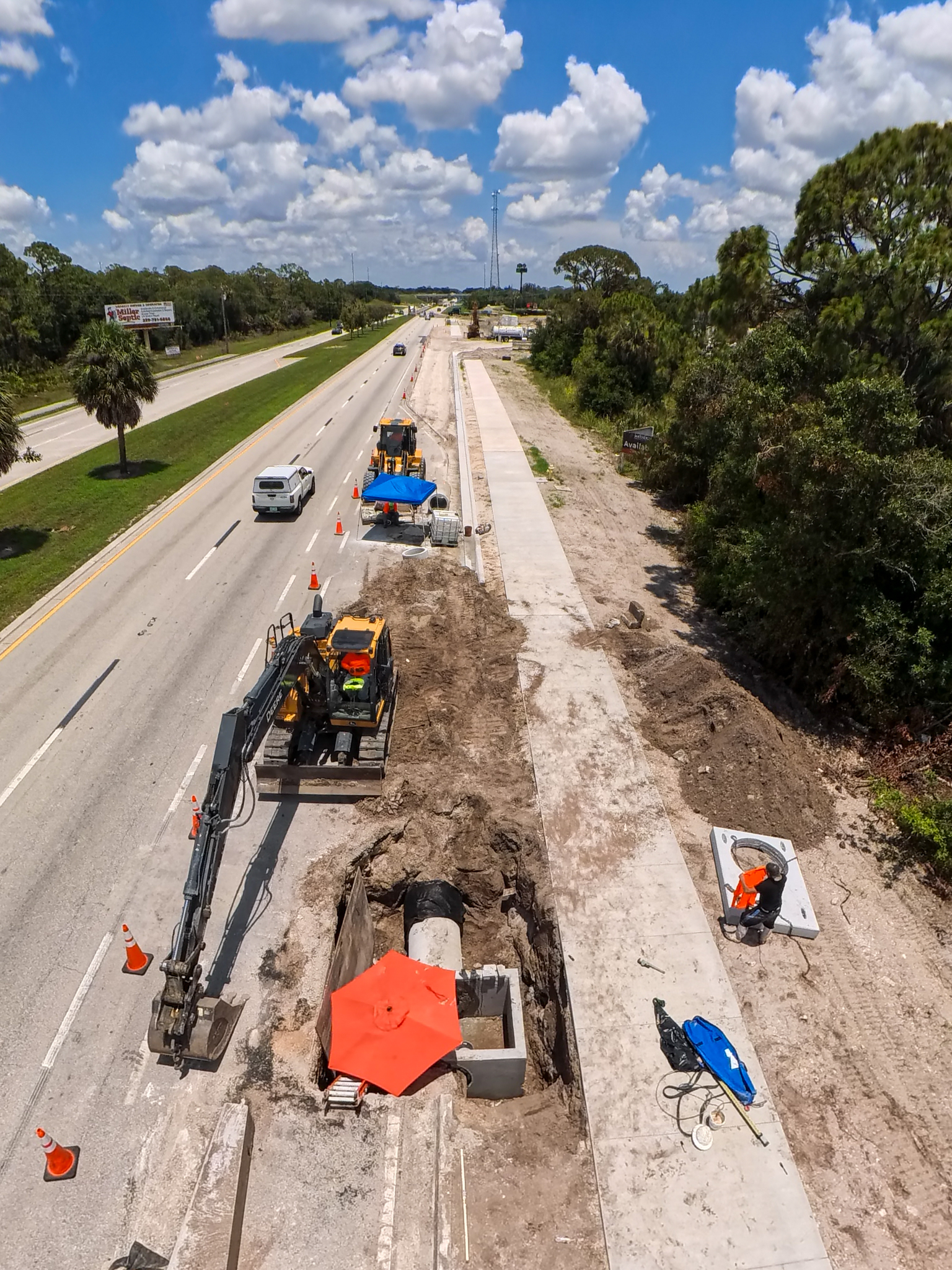 RaceTrac — excavation by Cougar Companies in Southwest Florida